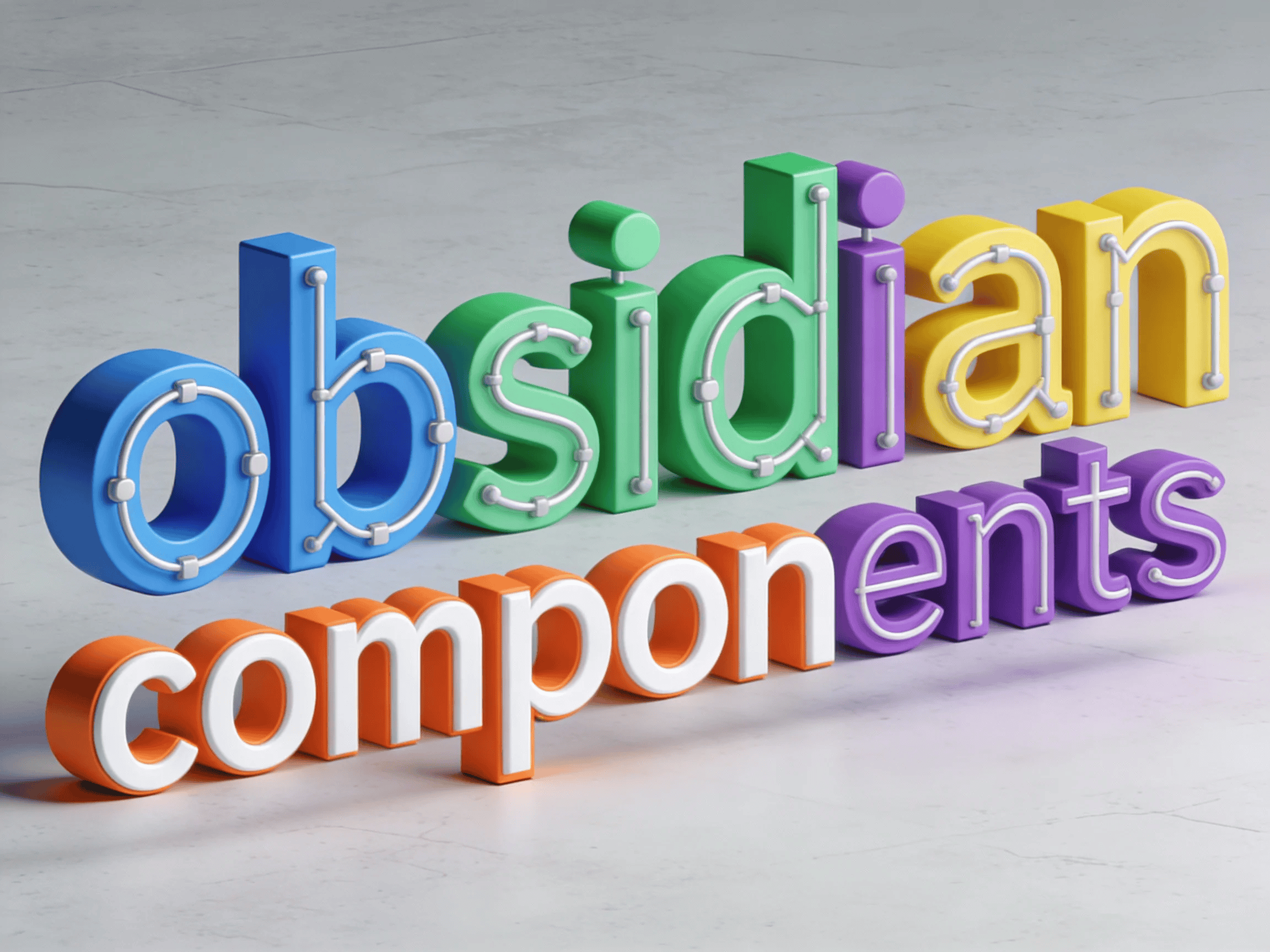 Obsidian Components - 1